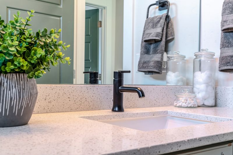 Bathroom with Natural Stone Accents