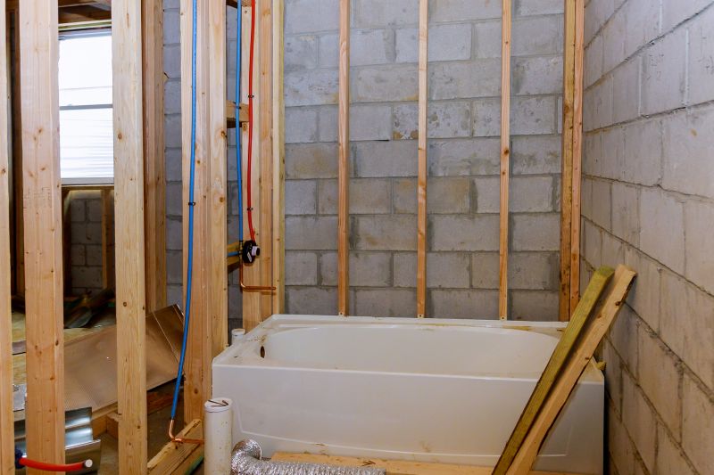 Drywall and Plumbing Setup